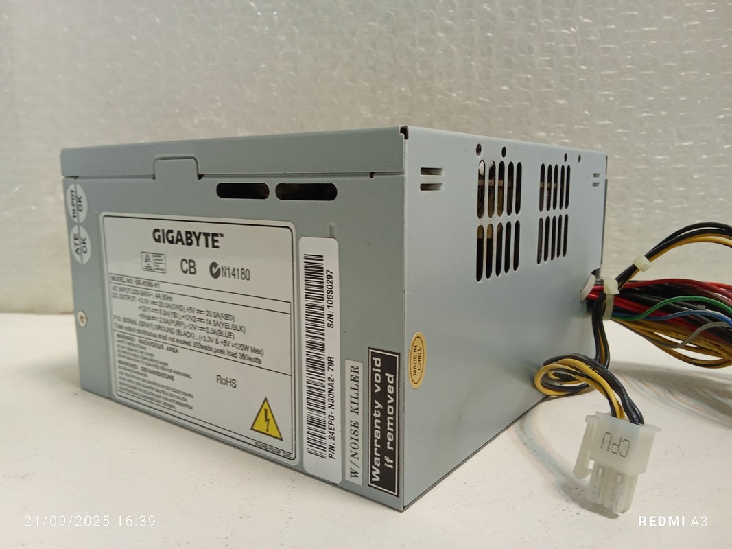 پاور گیگابایت مدلGE-R360-VI(حداکثر توان440 وات)استوک