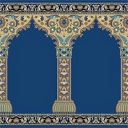 فرش سجاده‌ای محرابی طرح ثنا