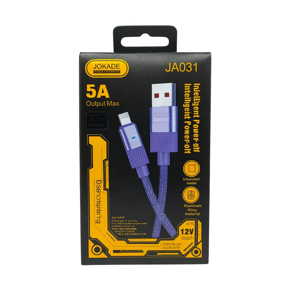 کابل شارژ آیفون جوکید مدل JA031 | کابل لایتنینگ فست شارژ