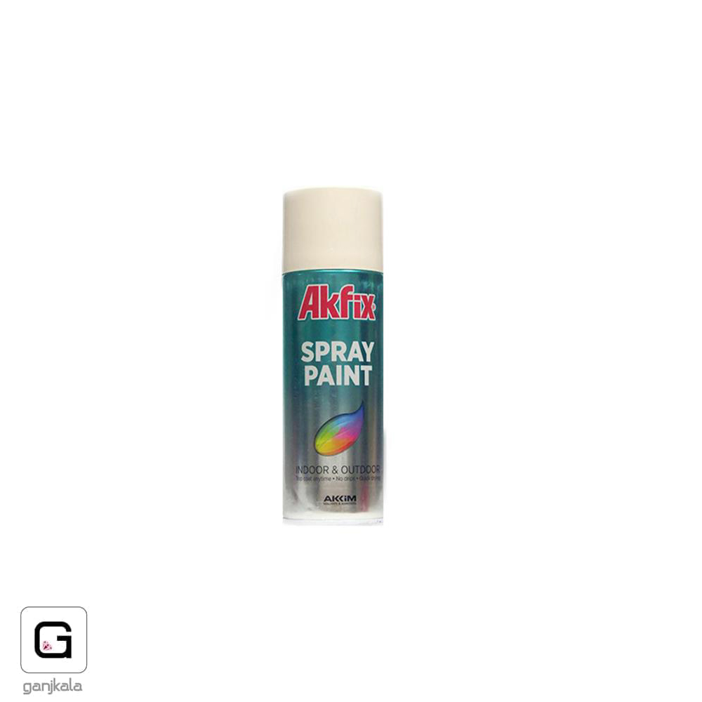 رنگ اسپری کرم RAL 1015 آکفیکس Akfix