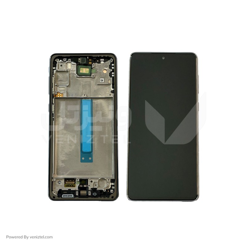 تاچ و ال سی دی با فریم اصلی شرکتی  سامسونگ (Service Pack) مدل LCD Samsung A73 5G / A736 + F