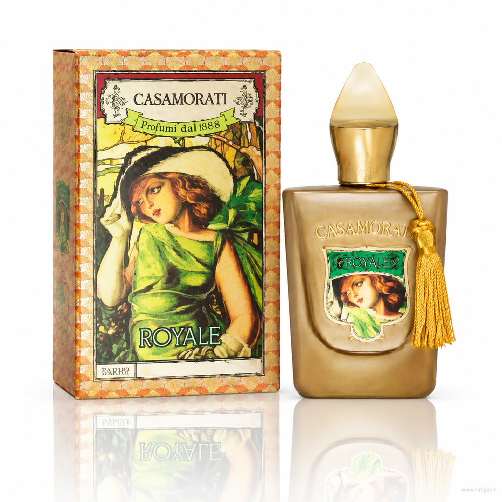 عطر ادکلن کازاموراندو رویال فراگرنس ورد حجم 100میل CASAMORANDO ROYALE