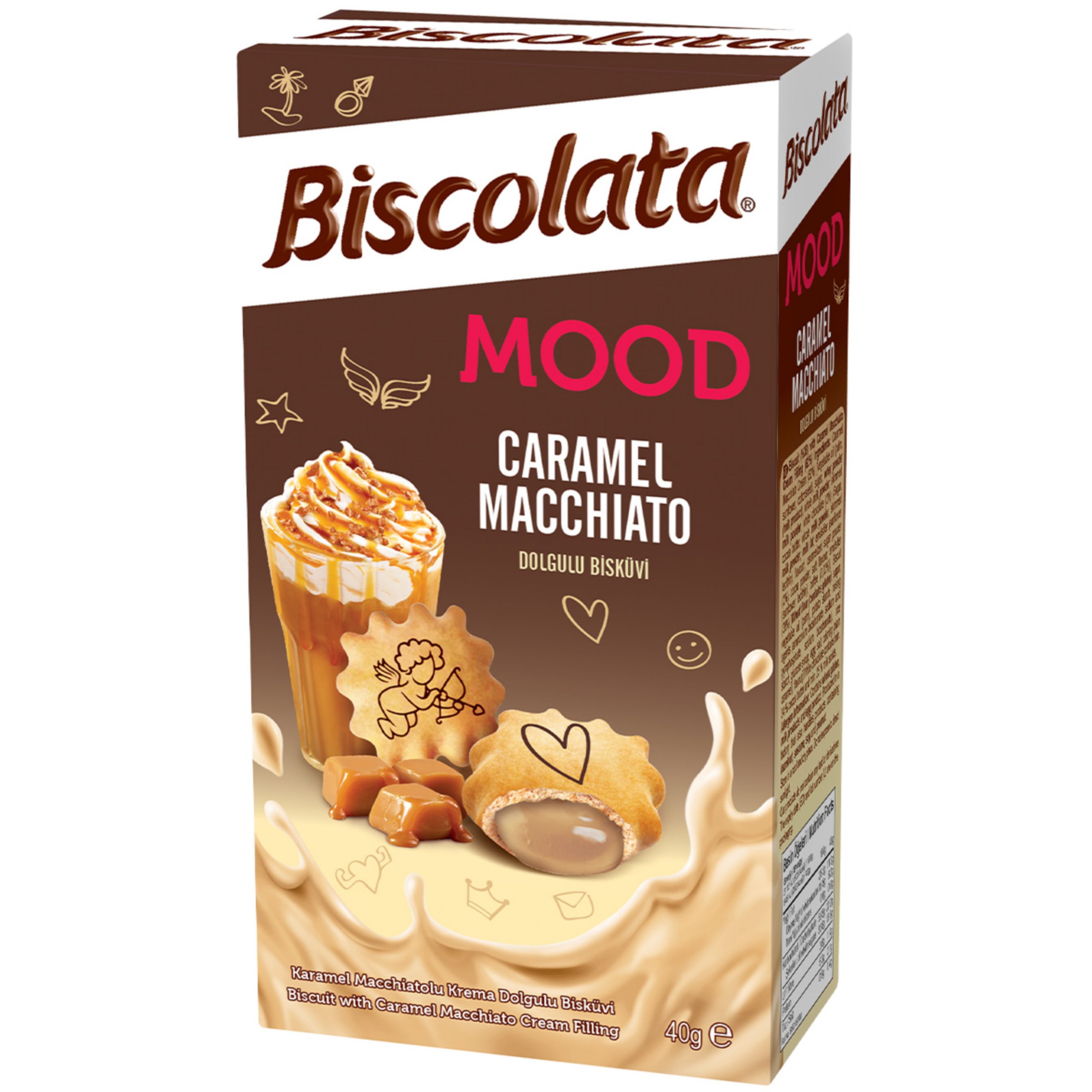 بیسکولاتا کارامل ماکیاتو (40gr)