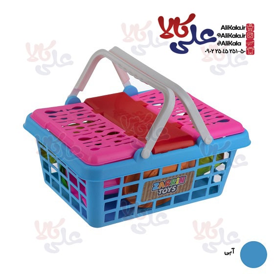 ست لوازم آشپزخانه و پیک نیک کودک زرین تویز مدل Picnic Basket