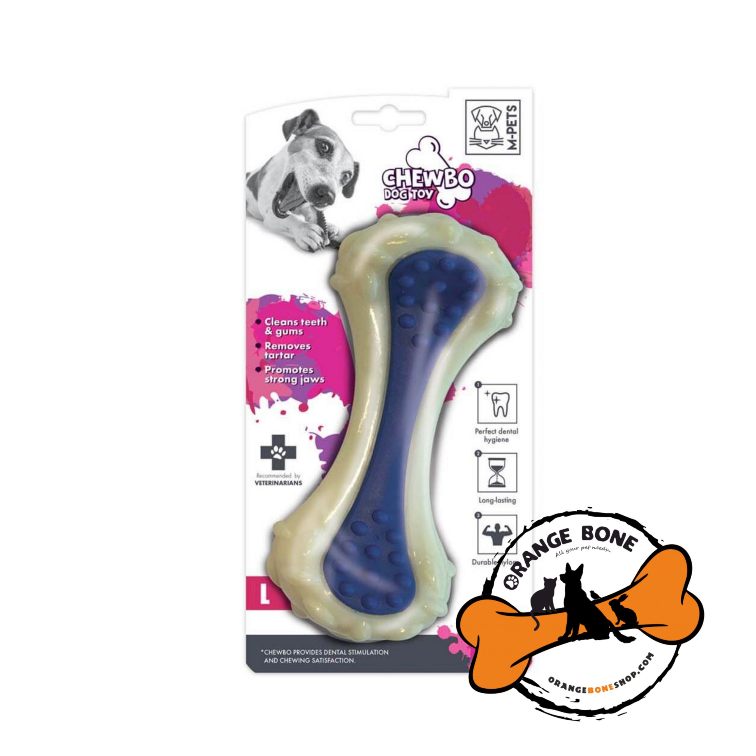 اسباب بازی دندانی سگ مدل استخوان M-Pets