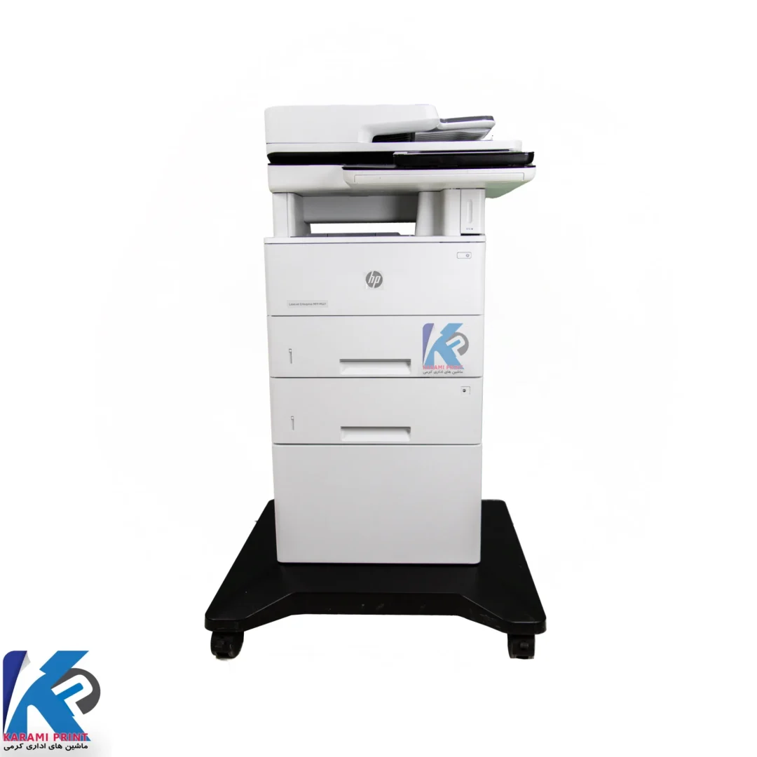 پرینتر چندکاره لیزری استوک اچ پی مدل LaserJet Enterprise MFP M527dn - میز-چرخدار