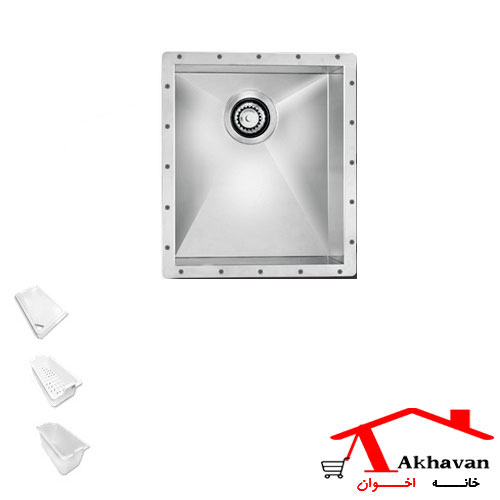 سینک ظرفشویی زیر کورینی کد 407 اخوان