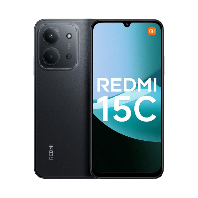 گوشی موبایل شیائومی مدل Redmi 15C 4G دو سیم کارت ظرفیت 256 گیگابایت و رم 8 گیگابایت رنگ مشکی