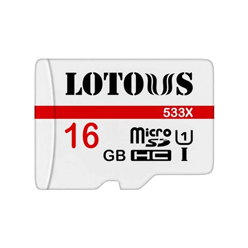 کارت حافظه microSDHC لوتوس مدل 533X کلاس 10 استاندارد UHS-I سرعت 100MBps ظرفیت 16 گیگابایت