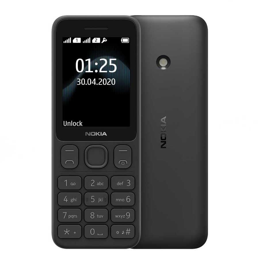 گوشی موبایل نوکیا مدل 125 4G حافظه 4 مگابایت | NOKIA 125 4G دو سیمکارت گارانتی شش ماهه سیمبیان
