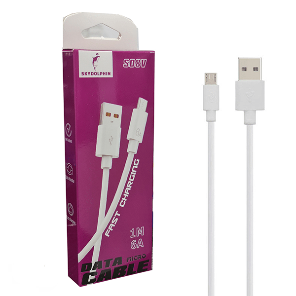 کابل شارژ SKYLODPHIN مدل S08V | یک متری