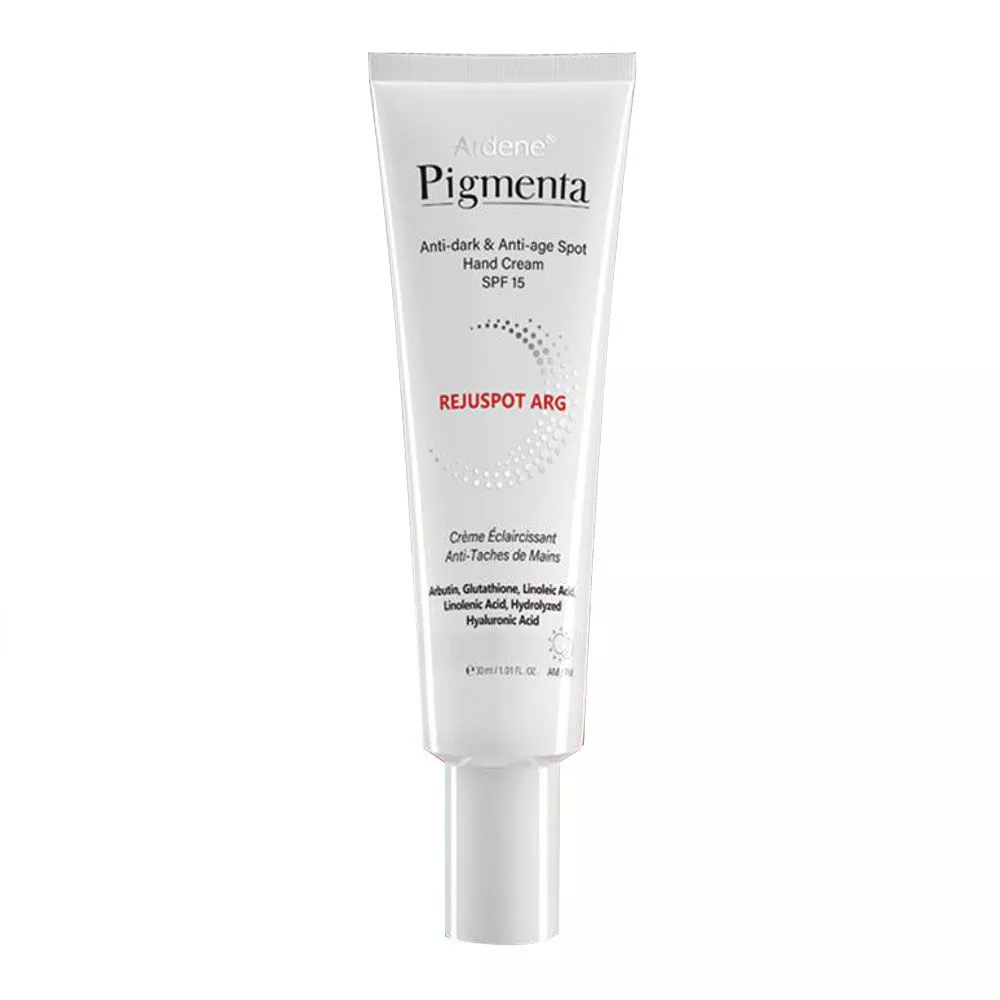 کرم دست ضد لک و روشن کننده SPF15 پیگمنتا آردن حجم 30 میلی لیتر