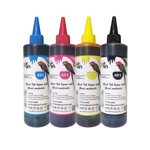 جوهر 250ml وکس چهار رنگ کانن Wox Ink CMYK 250ml Canon