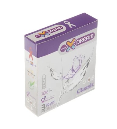 کاندوم ایکس دریم (X Dream) مدل Classic بسته ۳ عددی