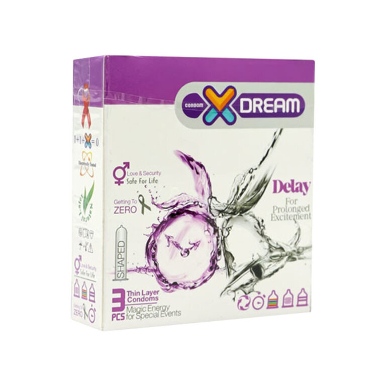 کاندوم ایکس دریم Xdream تاخیری Delay بسته 3 عددی