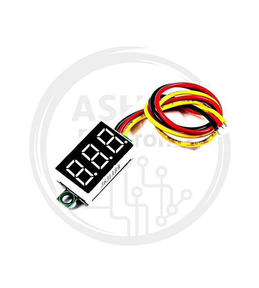 VOLTMETR 0.36 RED
