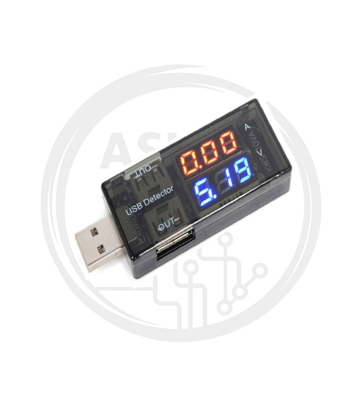 نمایشگر ولت و آمپرUSB
