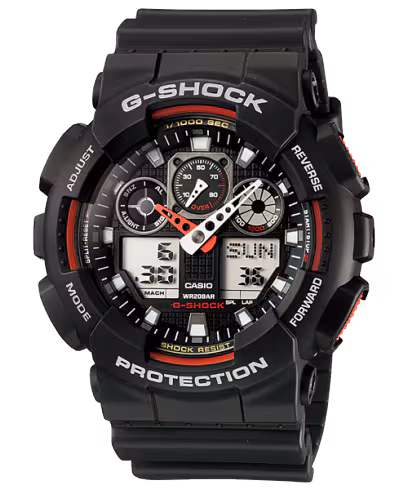 ساعت مچی کاسیو G-SHOK مدل GA-100-1A4