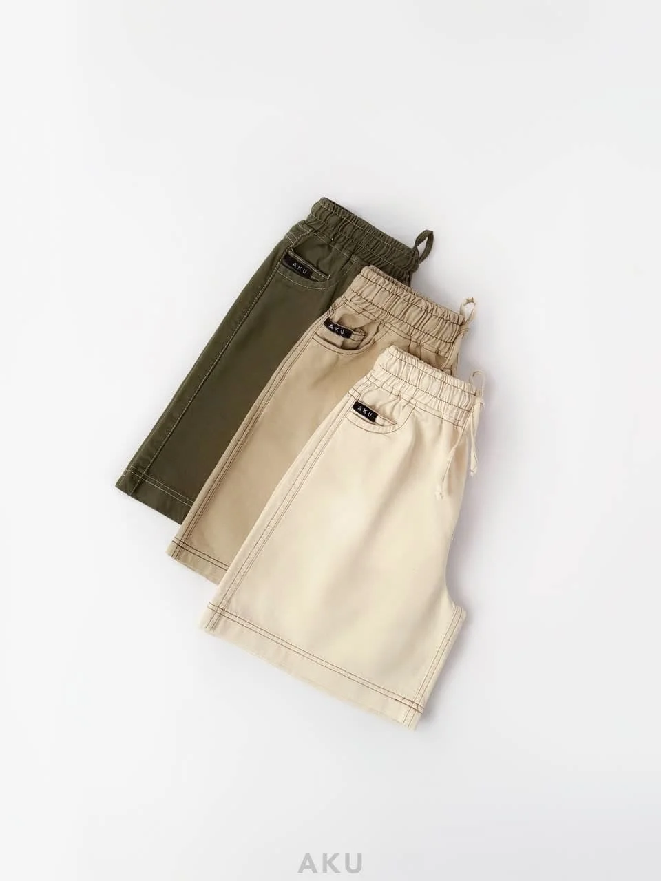 شلوارک کتان دخترانه AKU