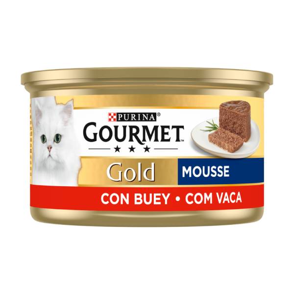 کنسرو گربه گورمت گلد پته طعم گوشت – Gourmet Gold Pate with Beef