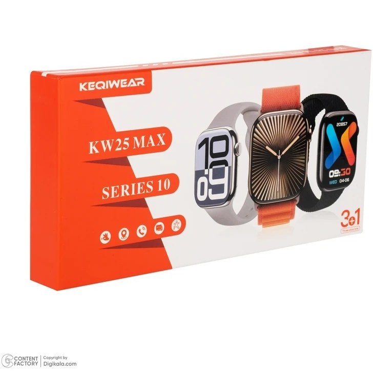 ساعت هوشمند KEQIWEAR مدل KW25 Max