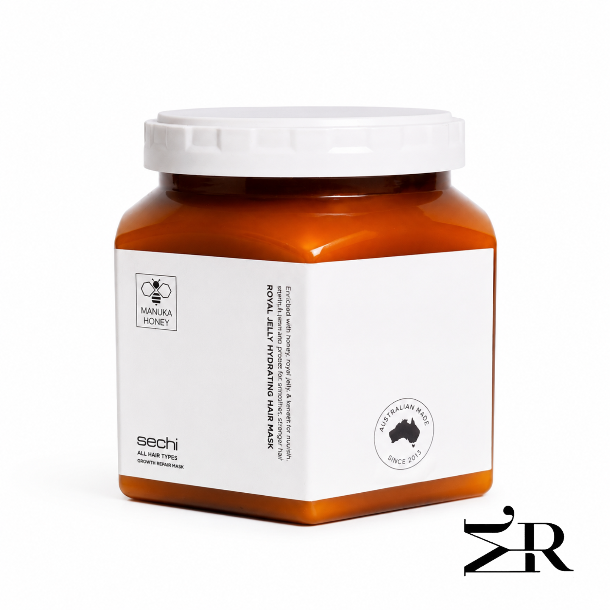 ماسک مو آبرسان ژل رویال سچی (Sechi Royal Jelly Hydrating Hair Mask) حجم 760 میلیلیتر | ترمیم، آبرسان و تقویت مو