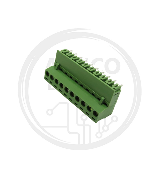 فونیکس 10پین رایت انگل 5.08میلیمتر