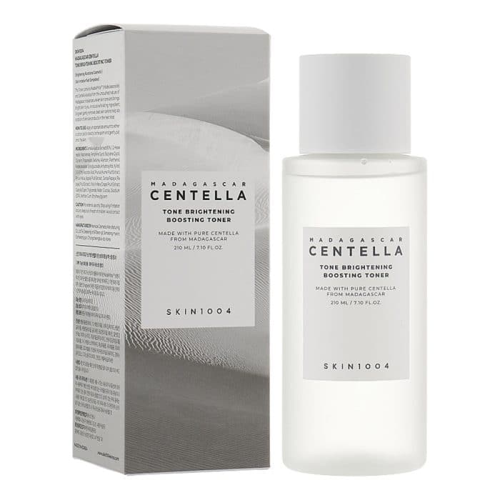 تونر بوستینگ ضد لک و روشن کننده سنتلا اسکین 1004 SKIN1004 Centella Tone Brightening Boosting Toner