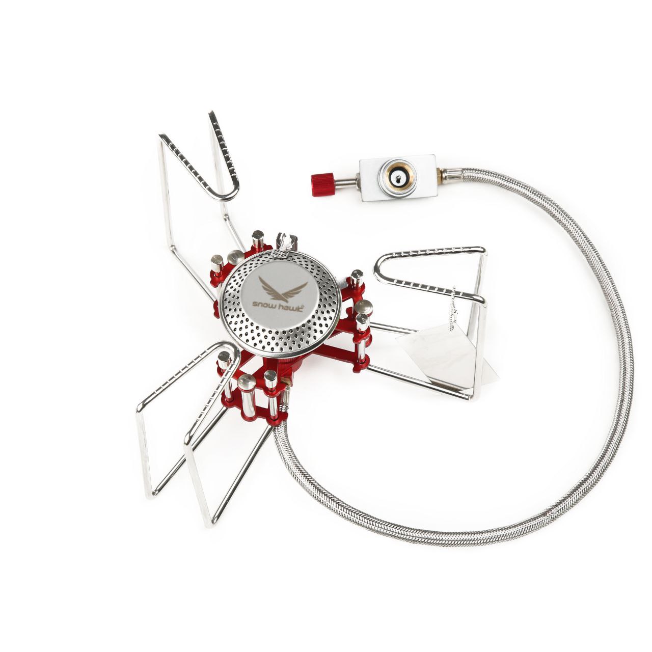 سرشعله اسنوهاک مدل سه پر فندک و شلنگ دار SNOWHAWK SN20-E1