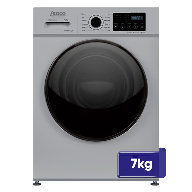 ماشین لباسشویی 7 کیلوگرم اتوماتیک لئوکو مدل LWM714W - سفید
