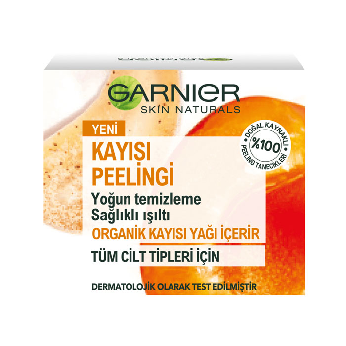 اسکراب صورت گارنیه مدل Kayisi Peelingi