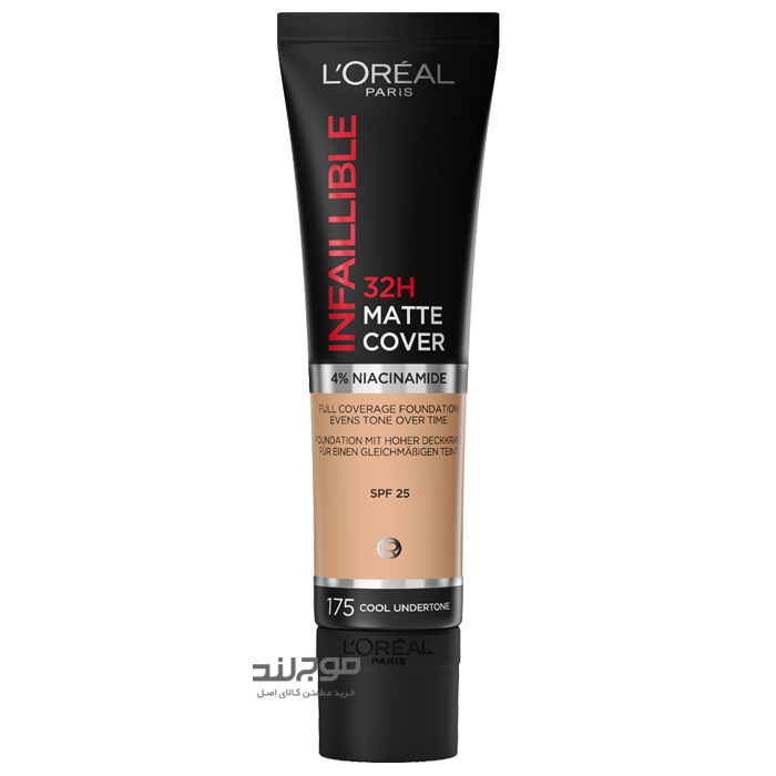 کرم پودر لورال اینفالیبل مدل Infaillible 32H Matte Cover شماره 175