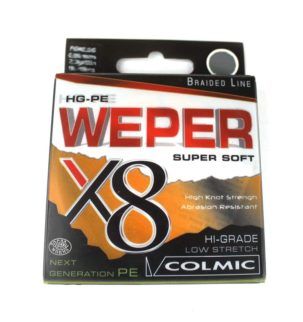نخ ماهیگیری ۸ لایه ابریشمی کلمیک Weper سایز ۰/۲۰