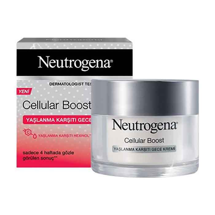 کرم شب ضد چروک نوتروژینا مدل Cellular Boost
