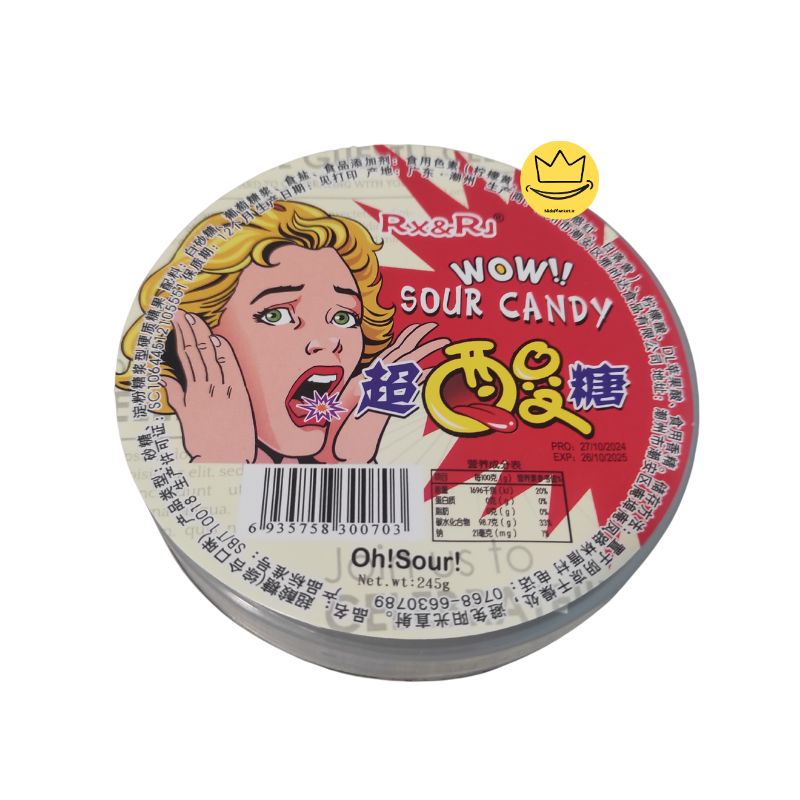 آبنبات ترش سور کندی 245 گرم Sour Candy