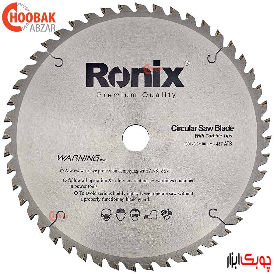 تیغ اره سوپر چوب بر 300*48 رونیکس مدل RH-5113