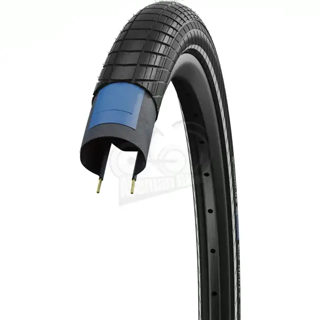 قیمت خرید تایر دوچرخه SCHWALBE BIG APPLE سایز 24x2.00 مقاوم در برابر پنچری ساخت اندونزی
