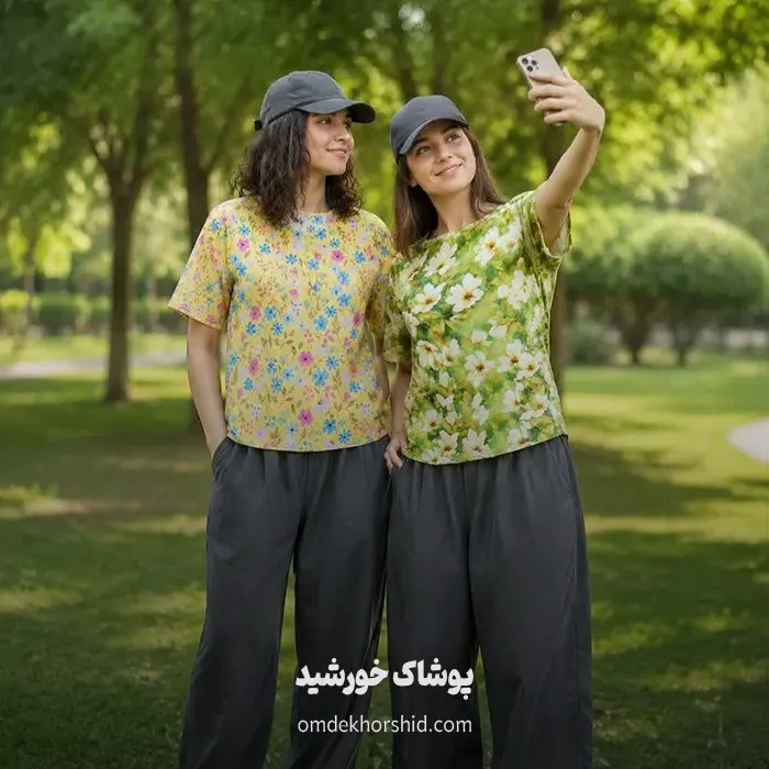 تیشرت نخی فول قواره