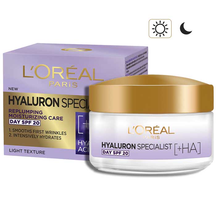 کرم روز لورال آبرسان پوست مدل Hyaluron Specialist