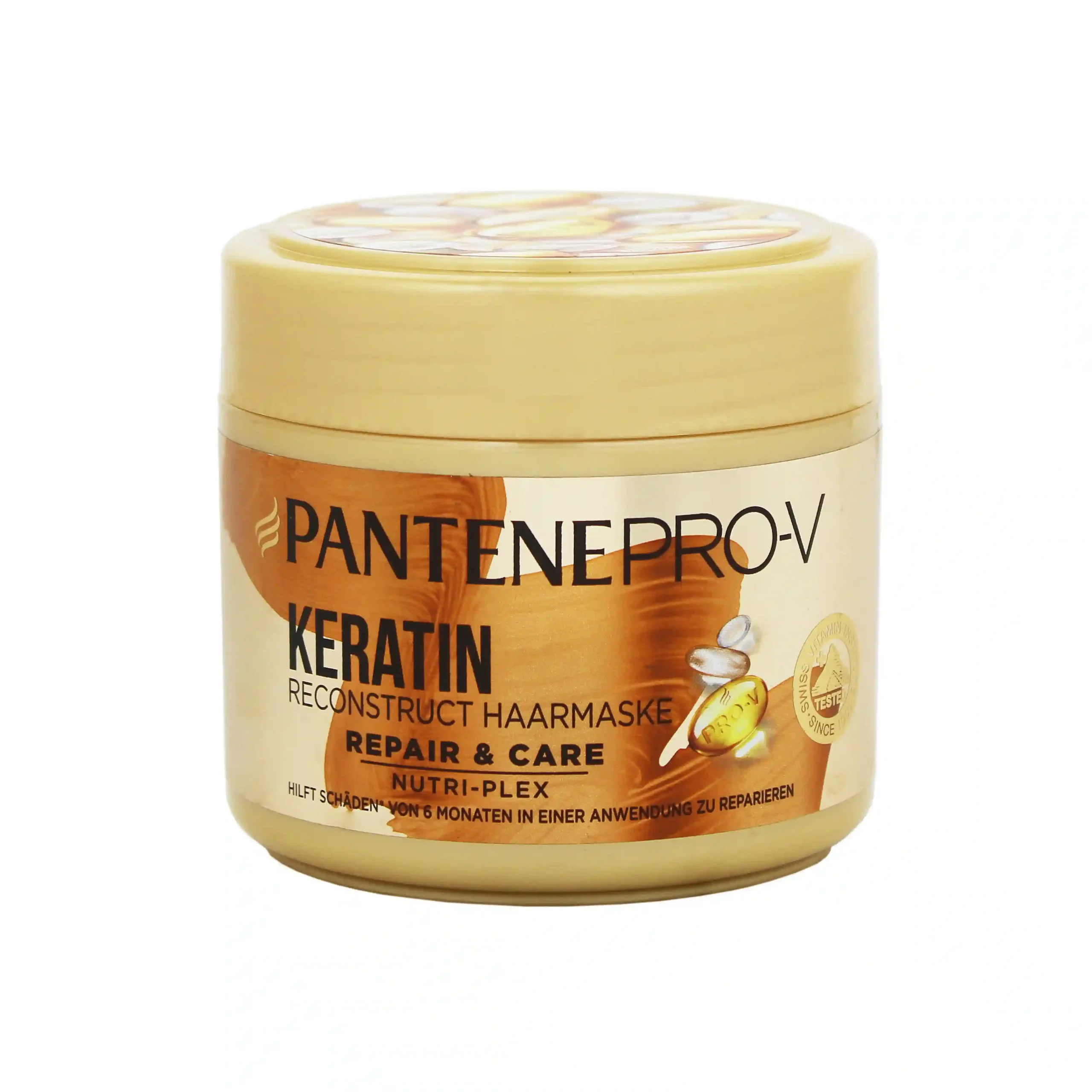 ماسک مو کراتین پنتن طلایی مدل Keratin مخصوص موهای آسیب‌دیده 300 میل