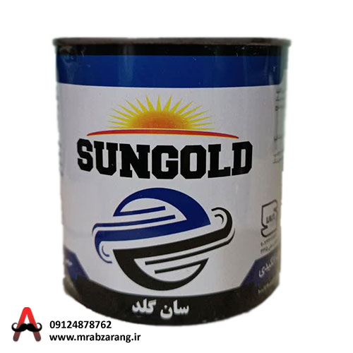 رنگ روغنی مشکی مات سان گلد 1 کیلویی