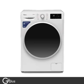 ماشین لباسشویی جی پلاس ۸ کیلوگرم مدل GWM-R87 (موتور Direct Drive Inverter)