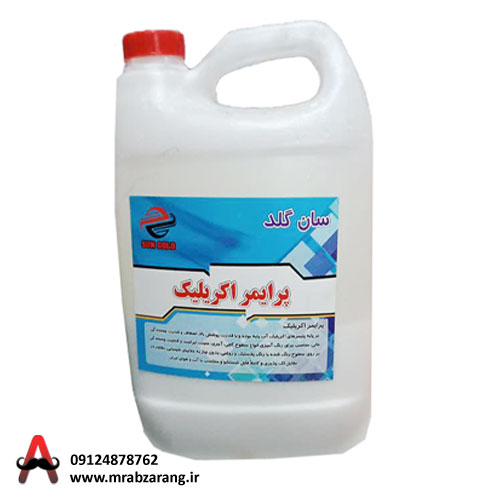 پرایمر  اکریلیک 4 کیلویی سان گلد