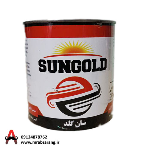 رنگ روغنی سبز سیر سان گلد 1 کیلویی