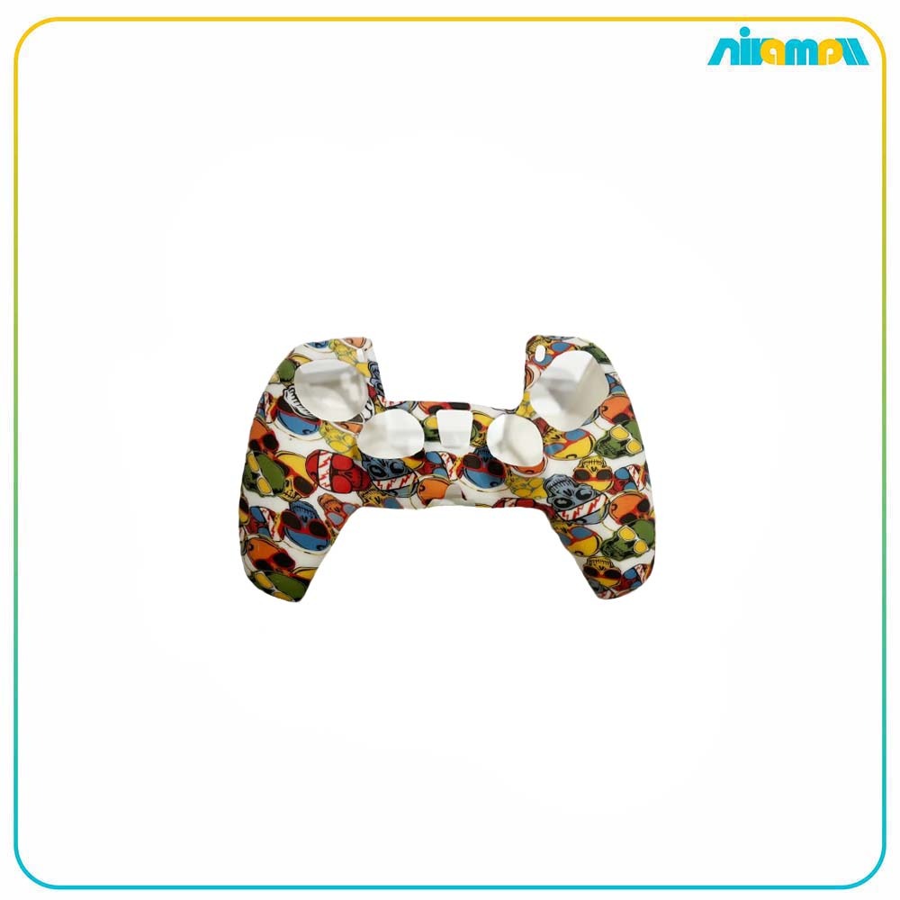 محافظ دسته بازی مخصوص PS5 طرح اسکلت رنگی کد 03