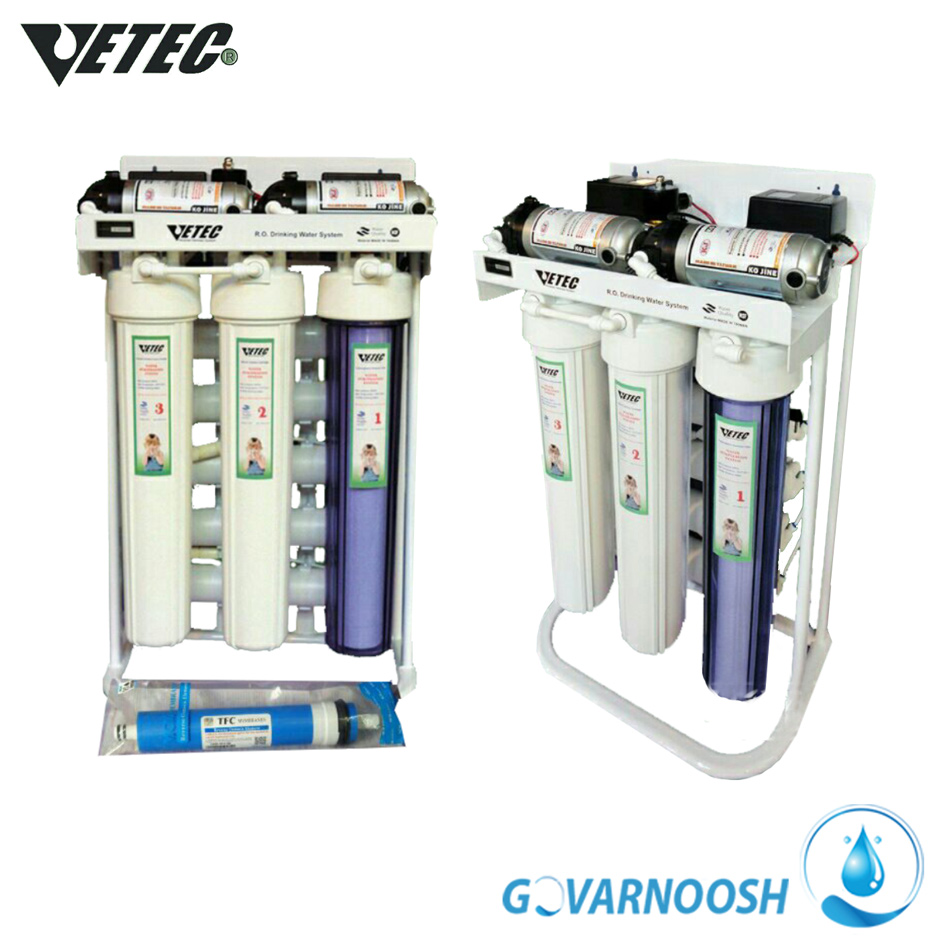 دستگاه تصفیه آب نیمه صنعتی وتک vetec