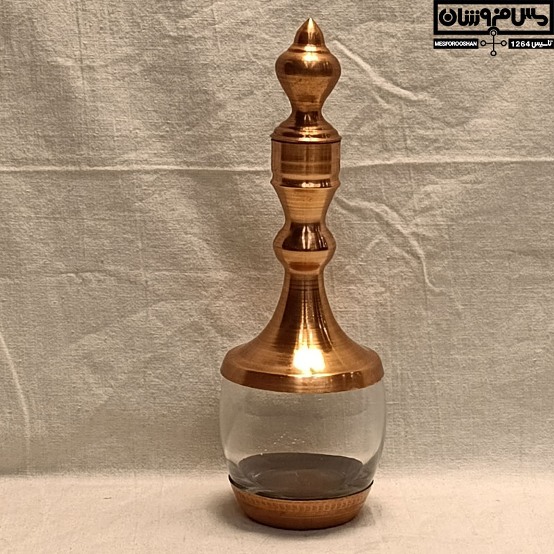 تنگ مس و شیشه مدل نوش