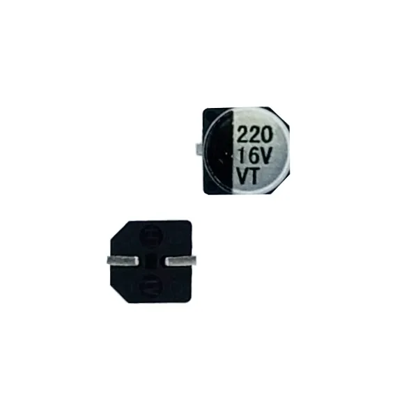 خازن 220 میکروفاراد 16 ولت smd