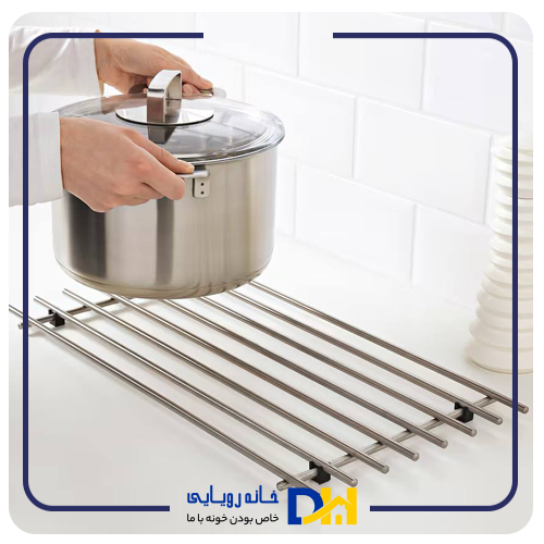 زیرقابلمه بزرگ استیل ایکیا LÄMPLIG