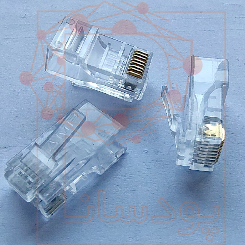 سوکت شبکه Cat6 UTP با برند AMP وارداتی